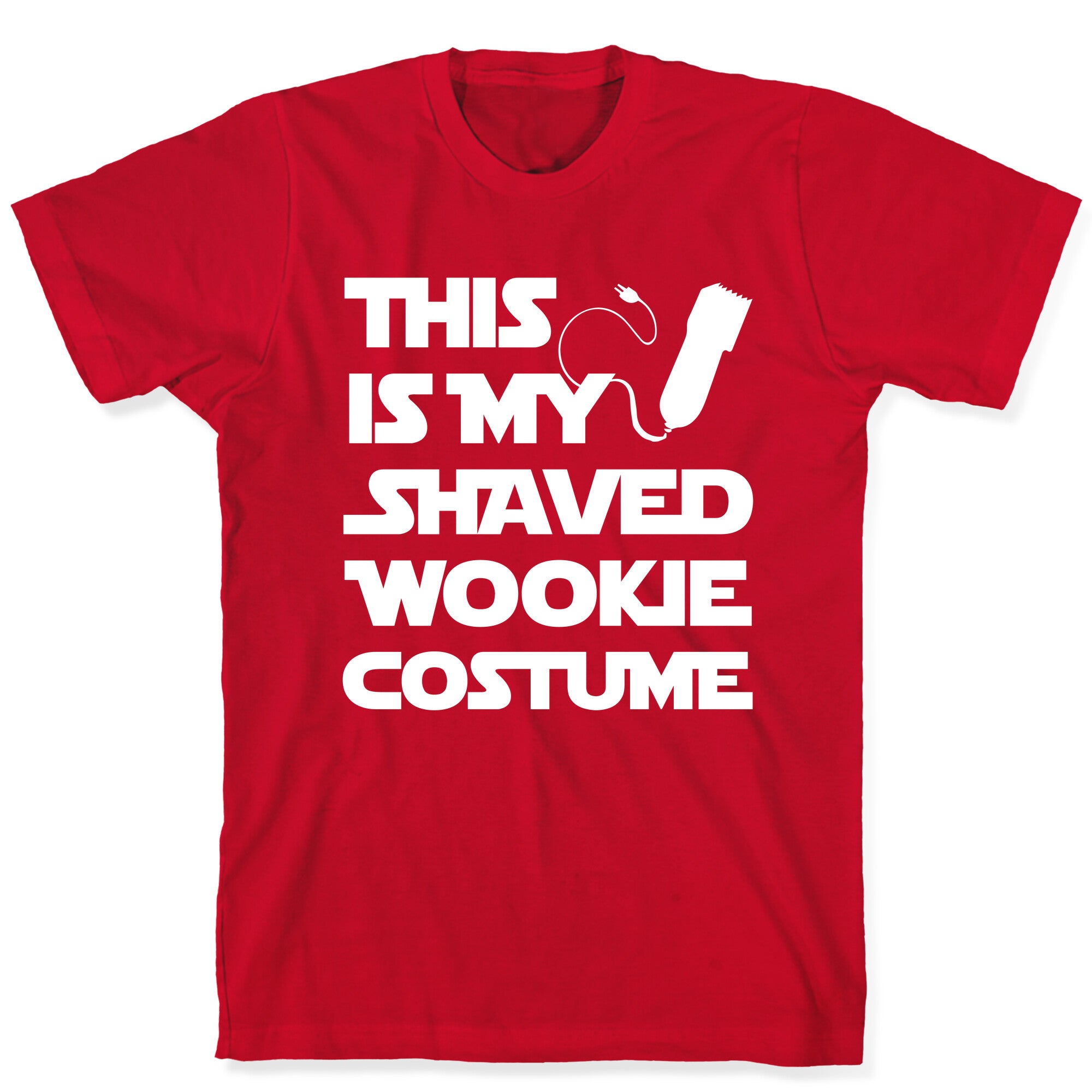 Shaved Wookie Costume T-Shirt